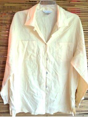 Uniform L Lightest Lemon Linen ShirtObso
